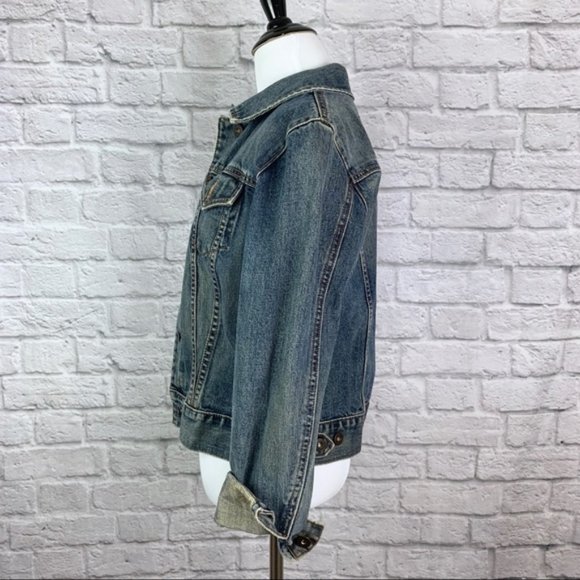 GAP Vintage Denim Jean Jacket Small - Picture 3 of 8